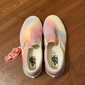 tie dye pastel vans